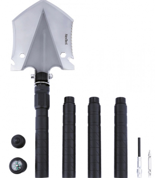 Многофункциональная лопата Mijia Nextool Shovel NEW Silver фото 1
