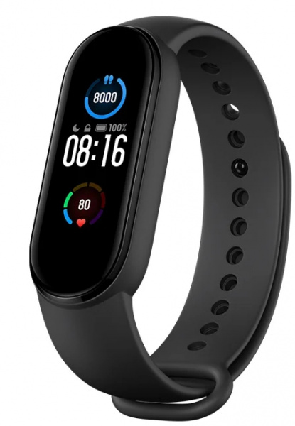 Фитнес браслет Xiaomi Mi Band 5, черный фото 4